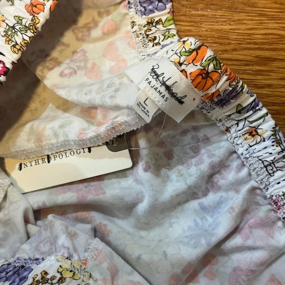 Anthropologie Bed Head Fountain Garden Pajama Bottoms Size Large NWT - Picture 7 of 11